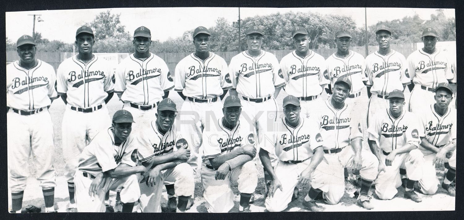 The Negro Baseball Leagues and the Baltimore Elite Giants