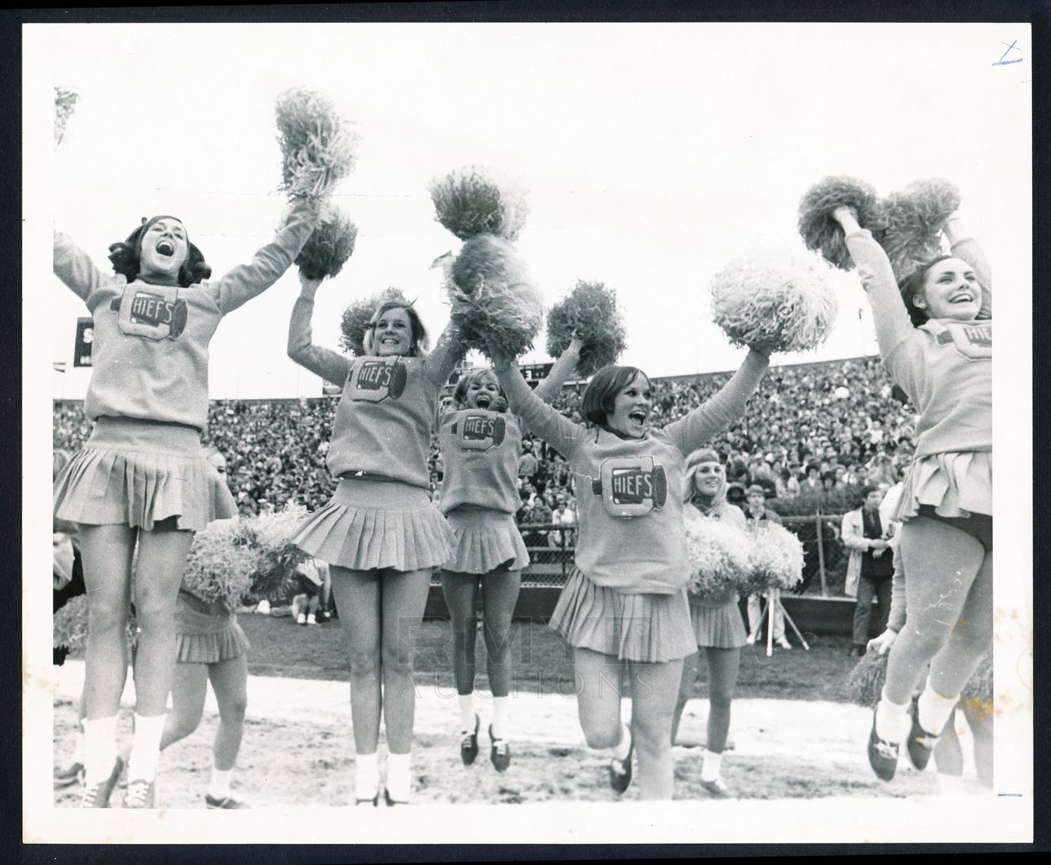 My dad was a cheerleader in the first Super Bowl