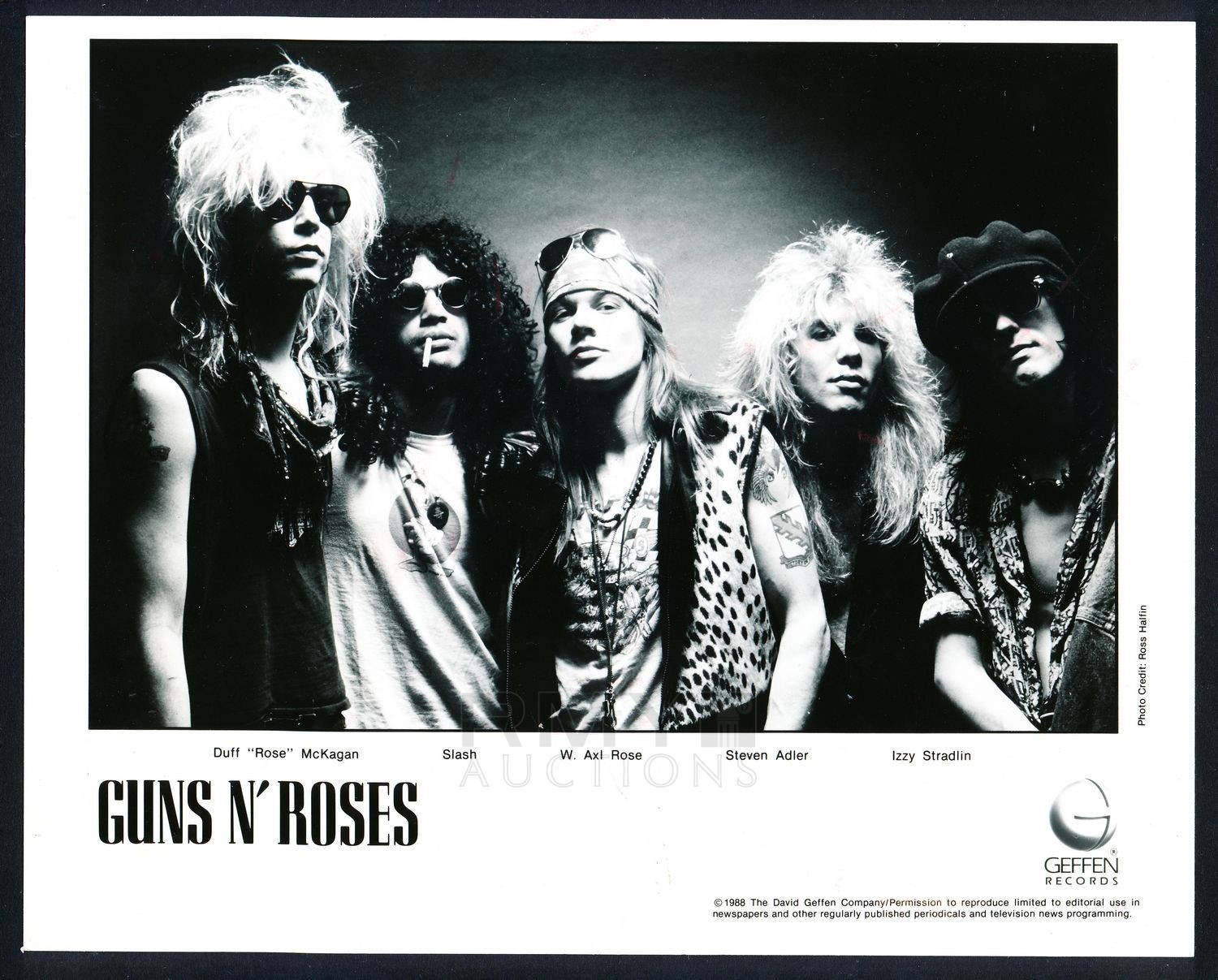 Ross Halfin Photography - Slash - Guns N' Roses - Hollywood.