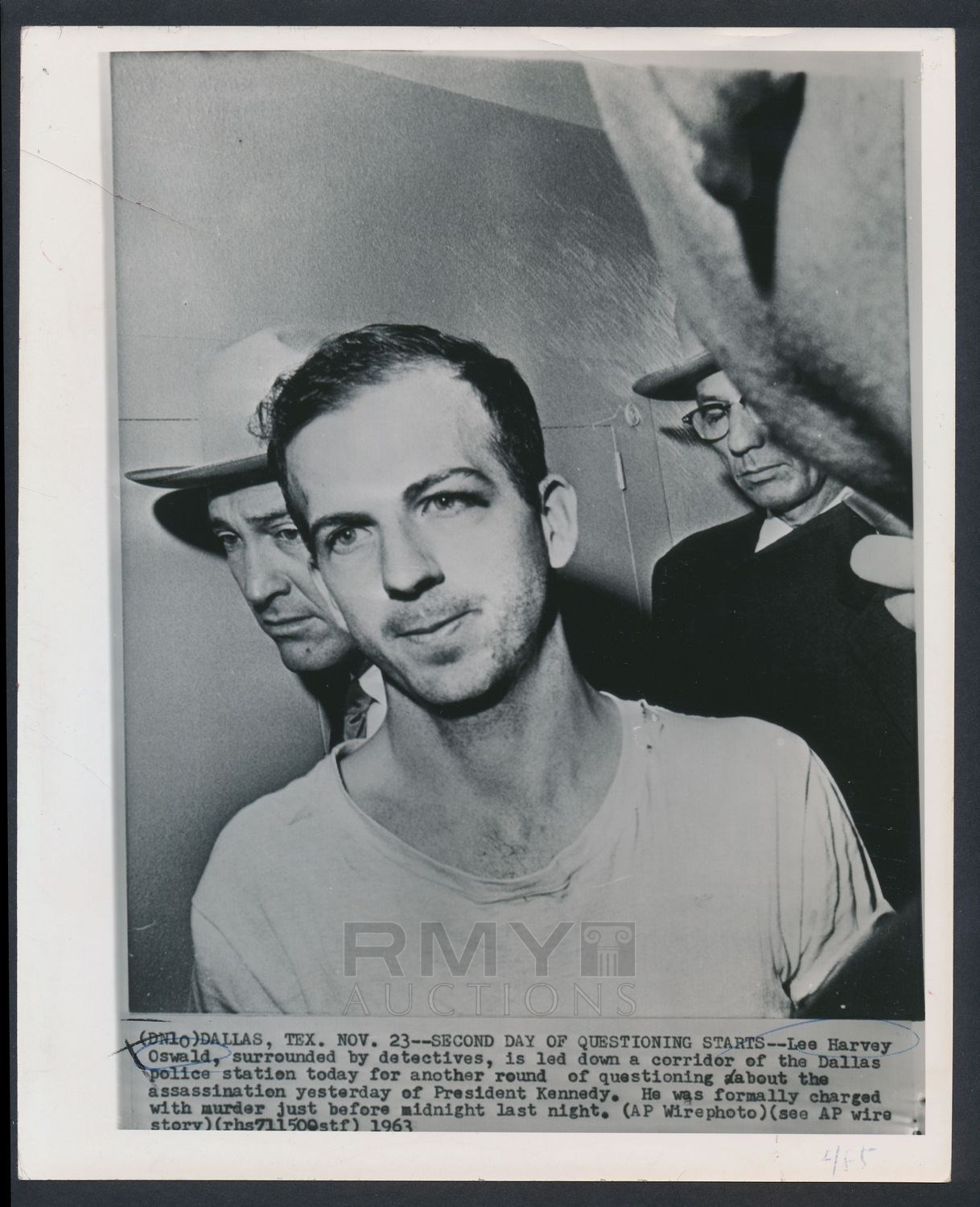 Lot # 1184: 1963 Lee Harvey Oswald, "Portrait Of An Assassin" Dramatic ...