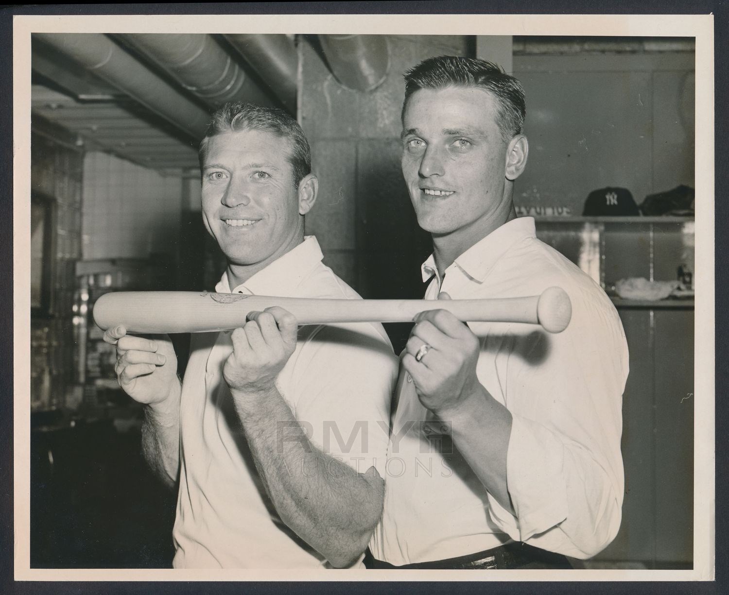 Lot 9 1962 Mickey Mantle and Roger Maris  M M Boys 