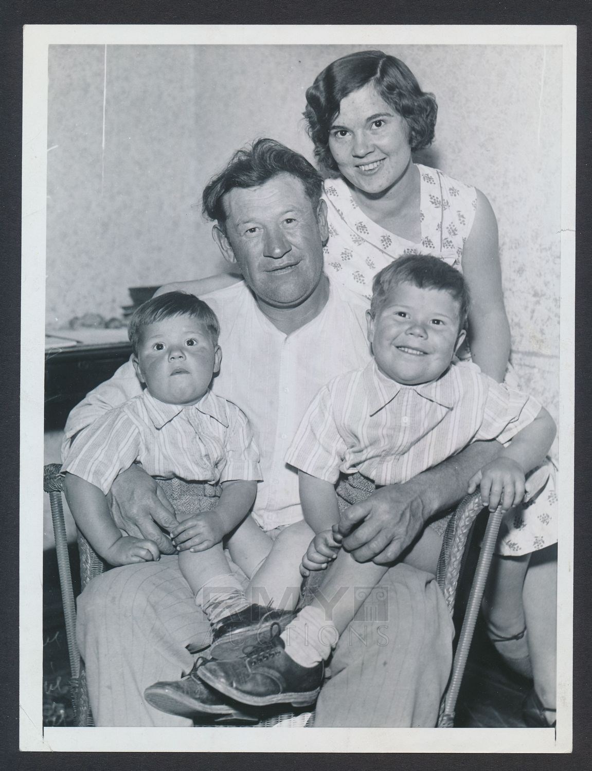 Lot 236 1931 jim thorpe two sport superstar and family man