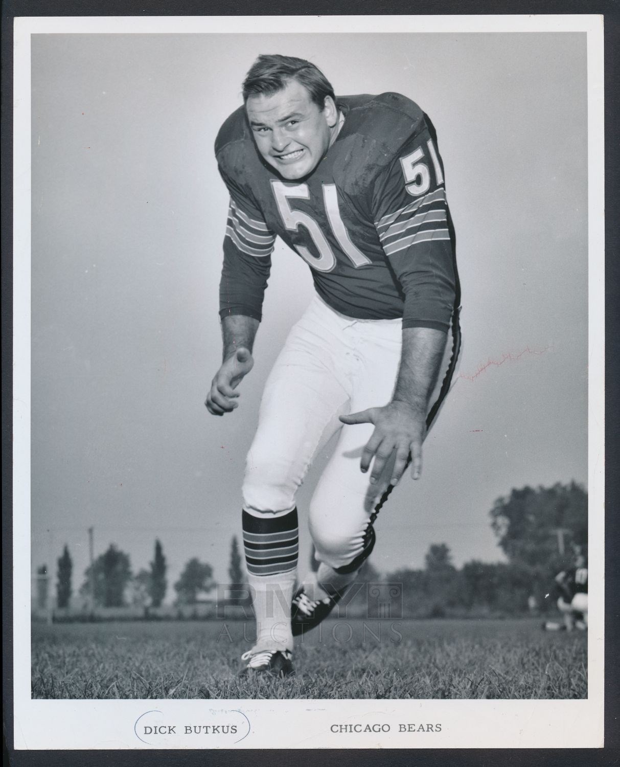 Lot # 254: 1967 Dick Butkus, 