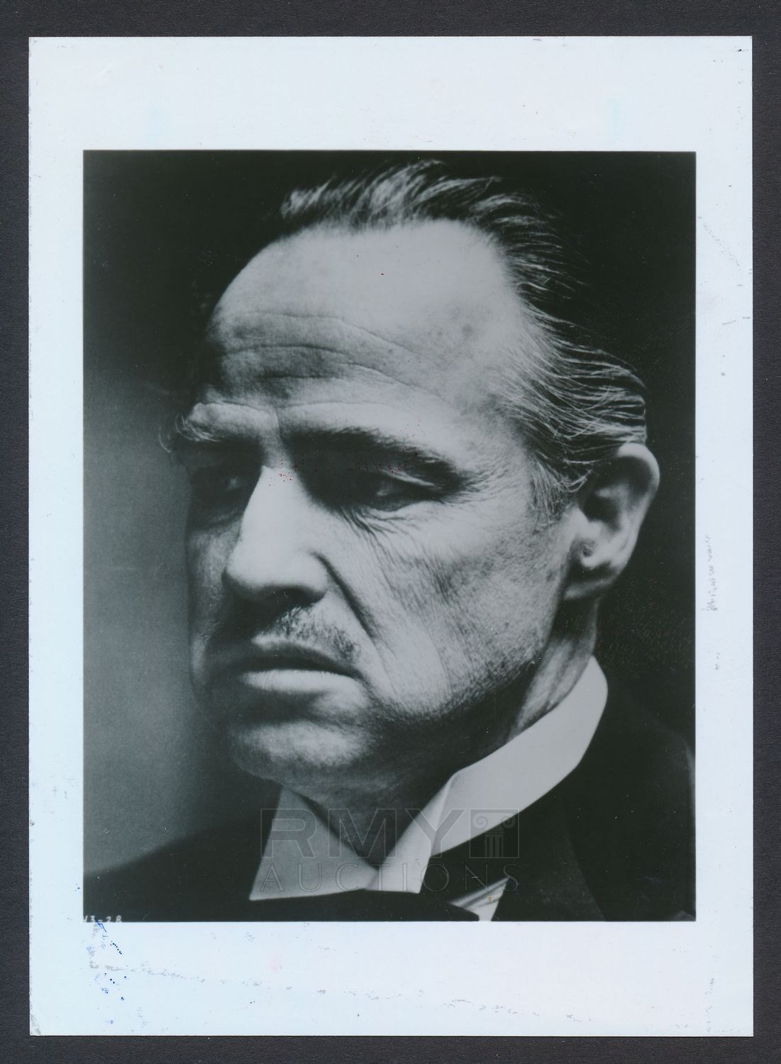 Lot 380 1972 Marlon Brando Detailed Portrait Photo From
