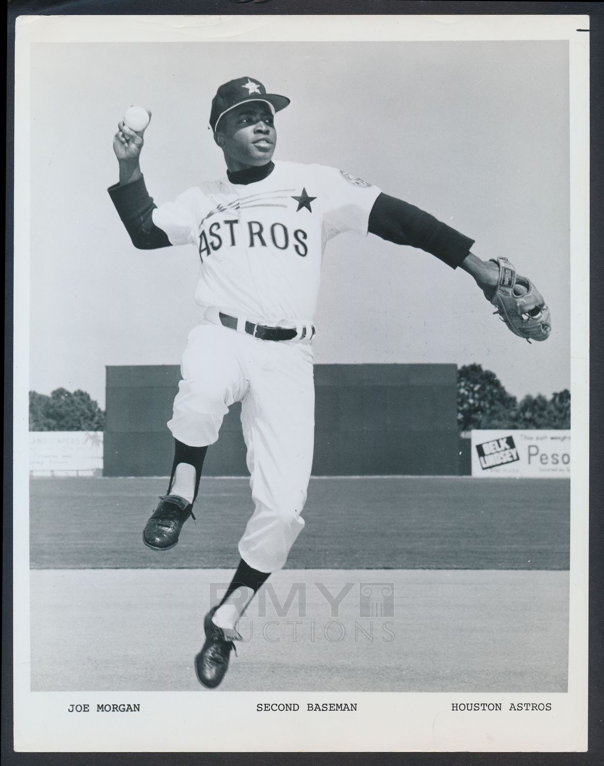 Joe Morgan Houston Astros by Iconic Sports Gallery