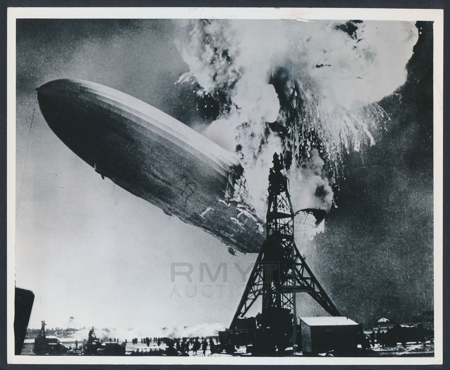 Lot 431 1937 Hindenburg German Zeppelin Completely