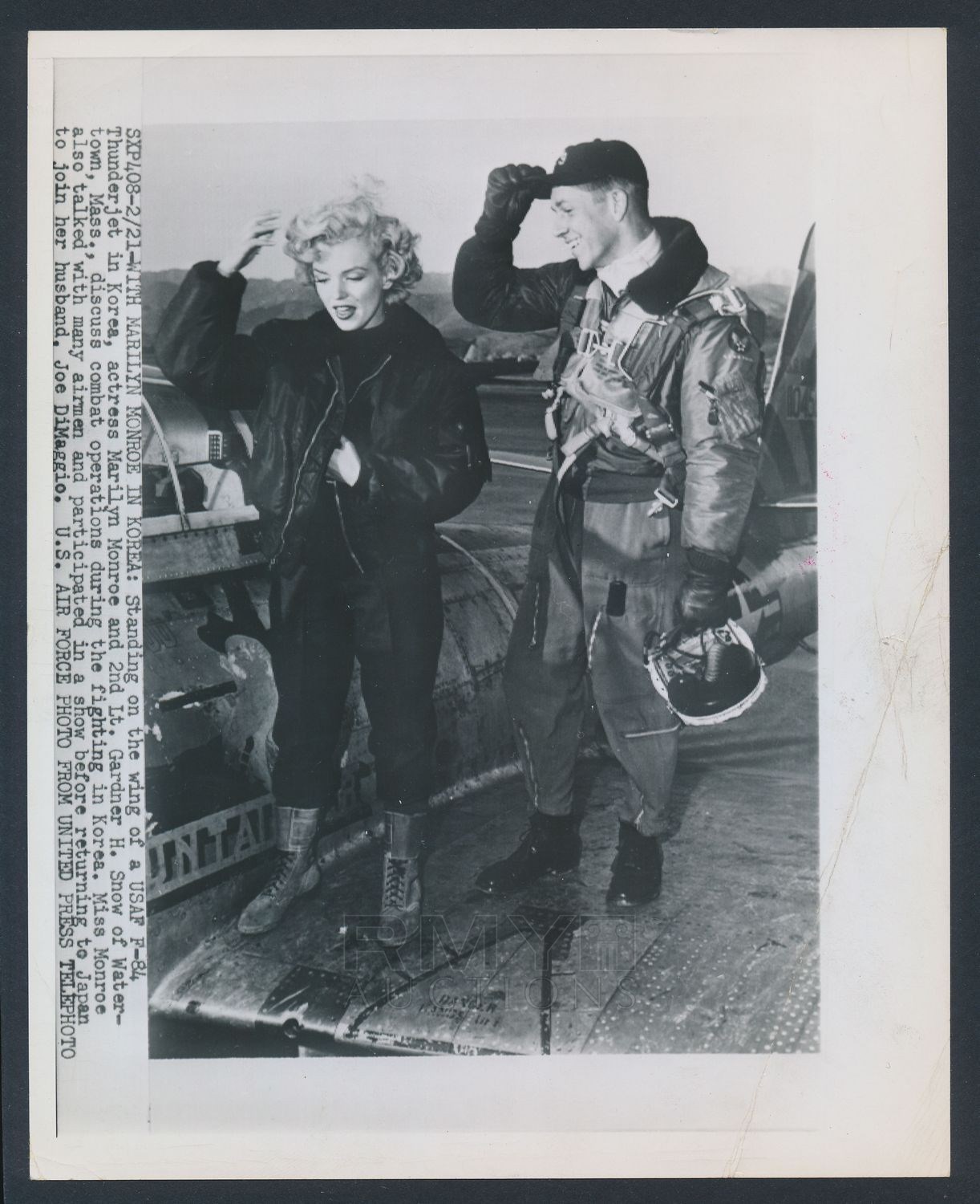Lot # 938: 1954 Marilyn Monroe, 