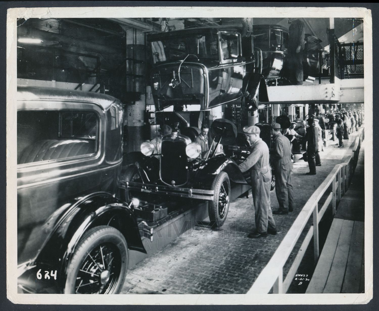 Lot # 1071: 1930 Ford Assembly Line, 