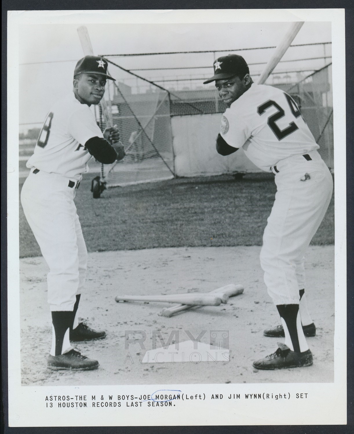 Joe Morgan Houston Astros 8X10 Photo