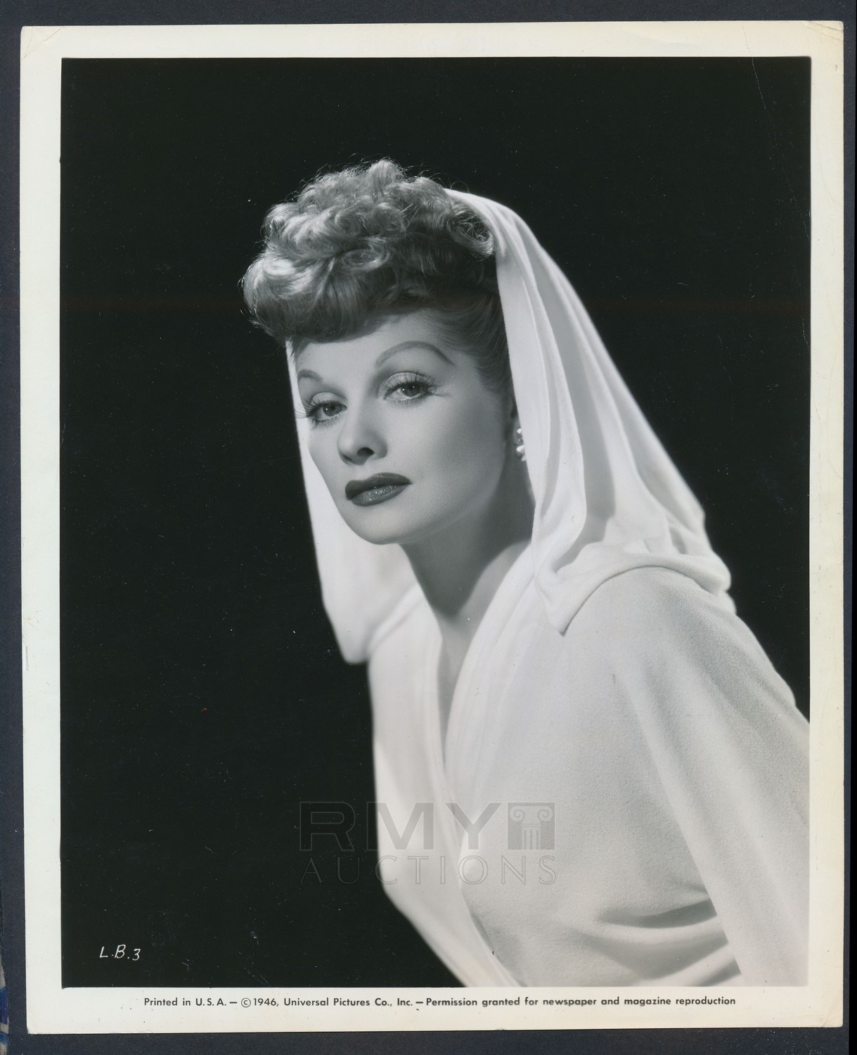 Lot # 975: 1946 Lucille Ball, 