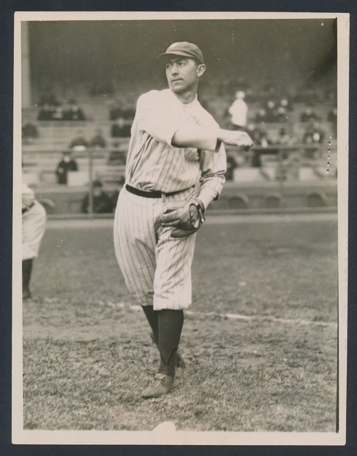 Lot # 110: 1910's Frank "Home Run" Baker, "New York Yankees Icon" Photo ...