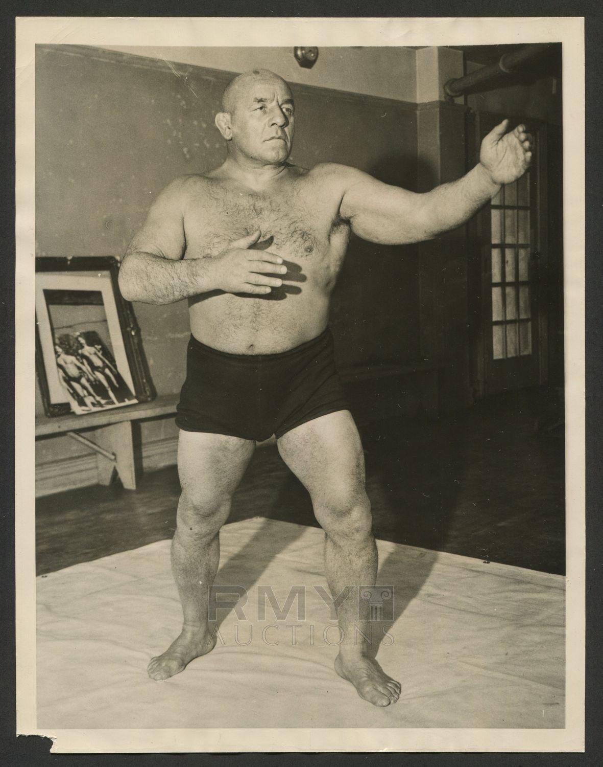 Lot 762 1930 S Stanislaus Zbyszko Iconic Polish Strongman And Wrestler Rare Photo