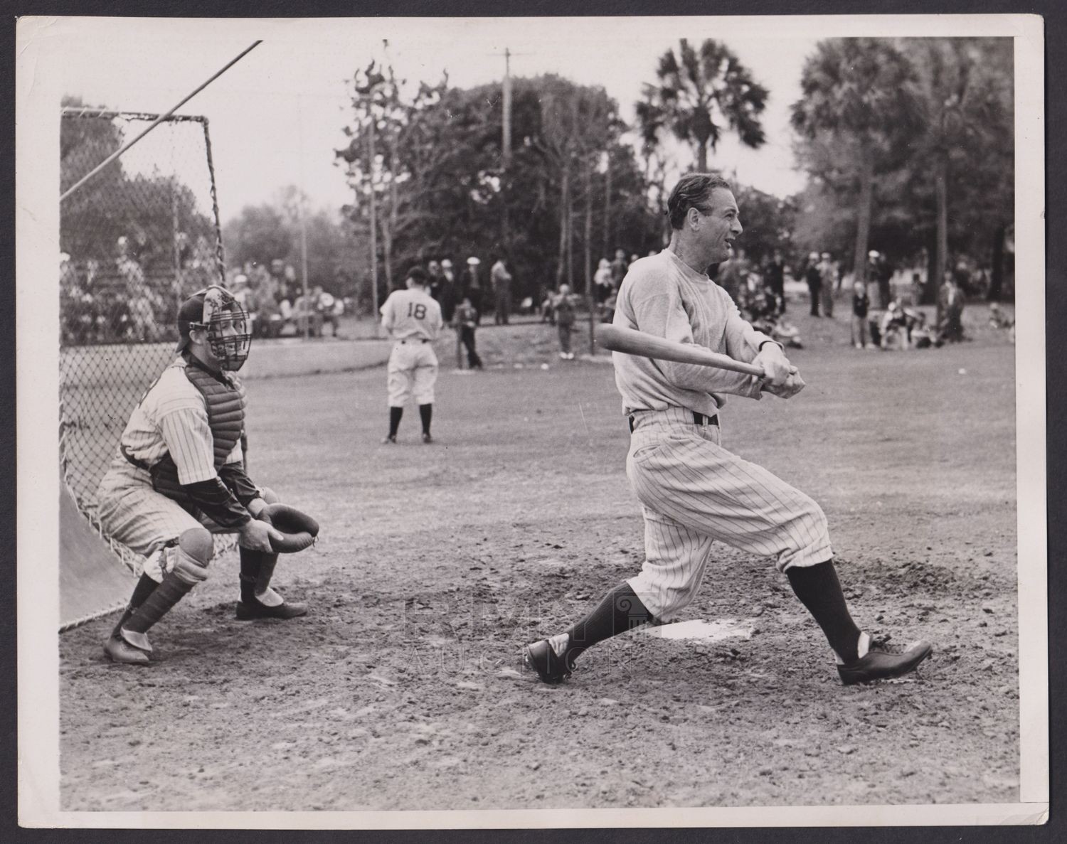 Lot Detail - Outstanding 1939 Acme Newspictures Lou Gehrig Type I