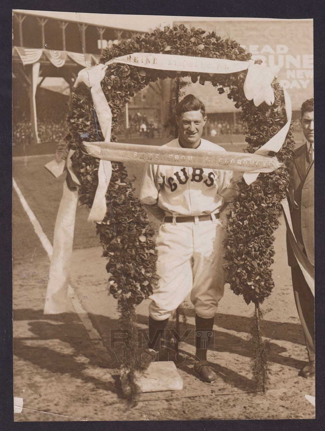 Lot 68 1914 Heinie Zimmerman Chicago Cubs Star Gets His Day On