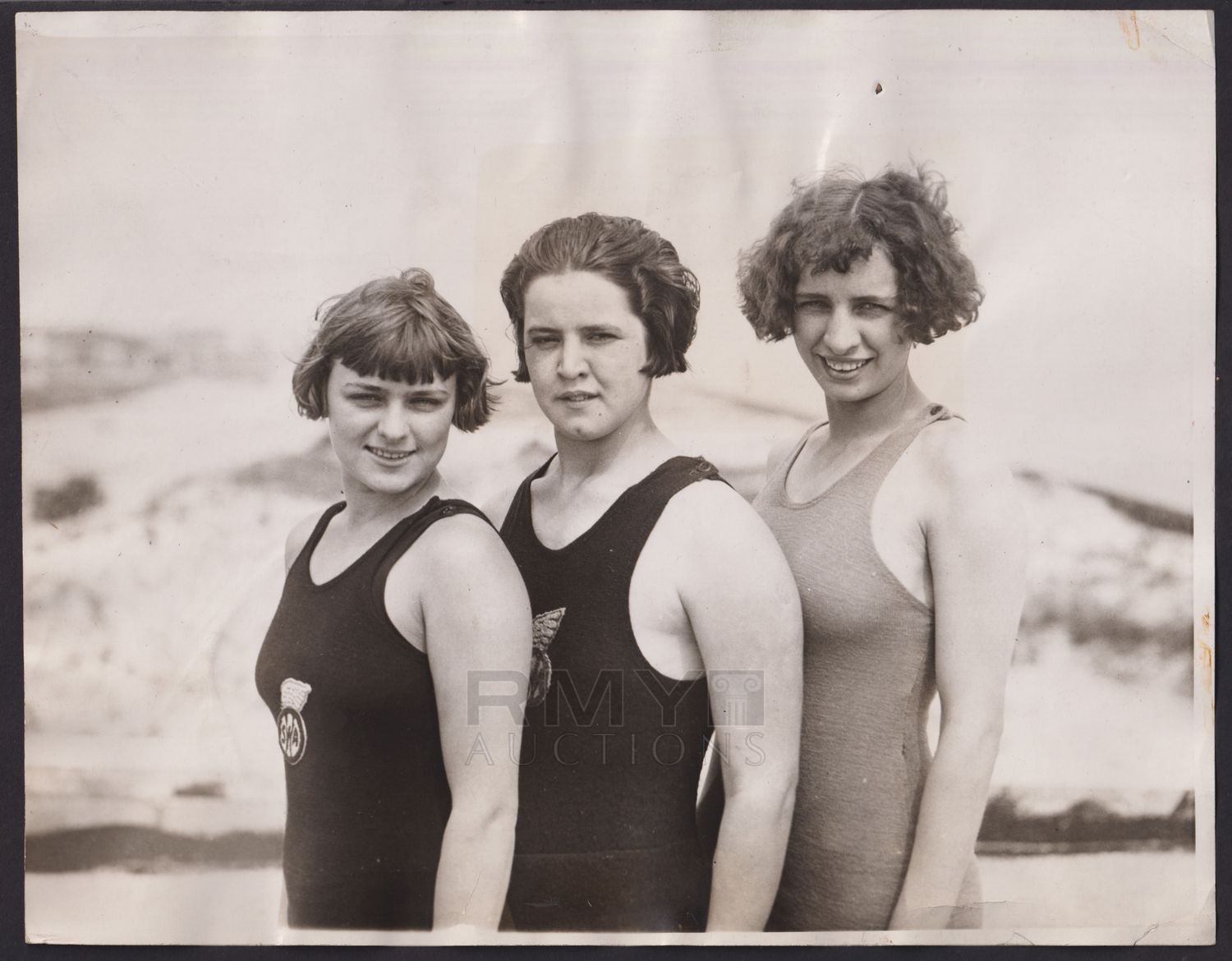 Lot # 467: 1925 Sybil Bauer-Aileen Riggin-Gertrude Ederle, The Most ...