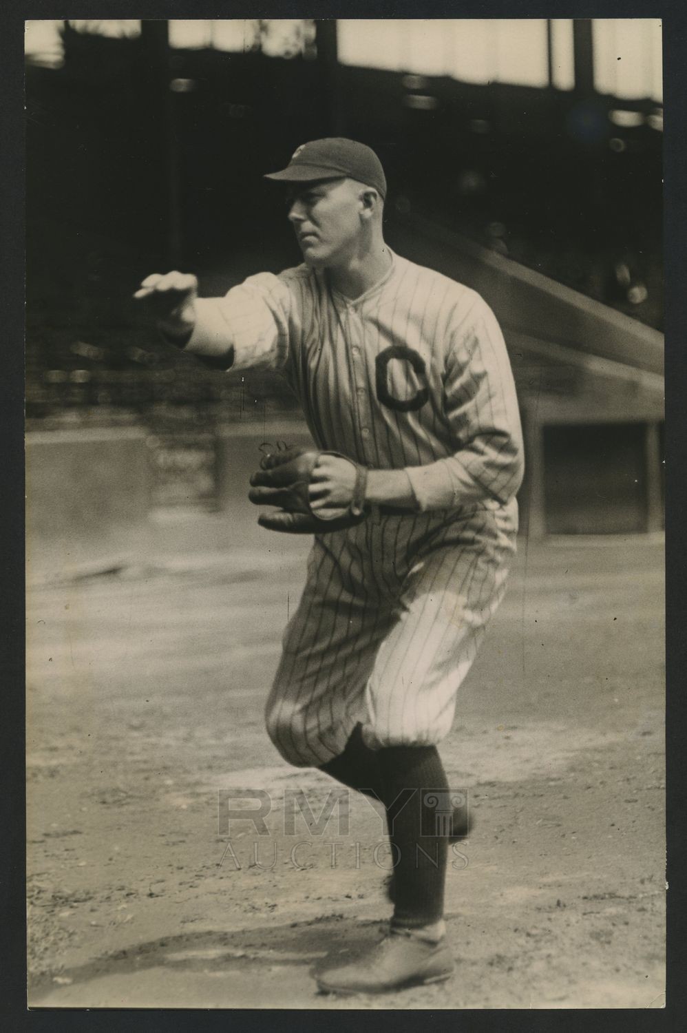 Lot # 171: 1920 Bob Clark, "Cleveland Indians World Champion Pitcher ...