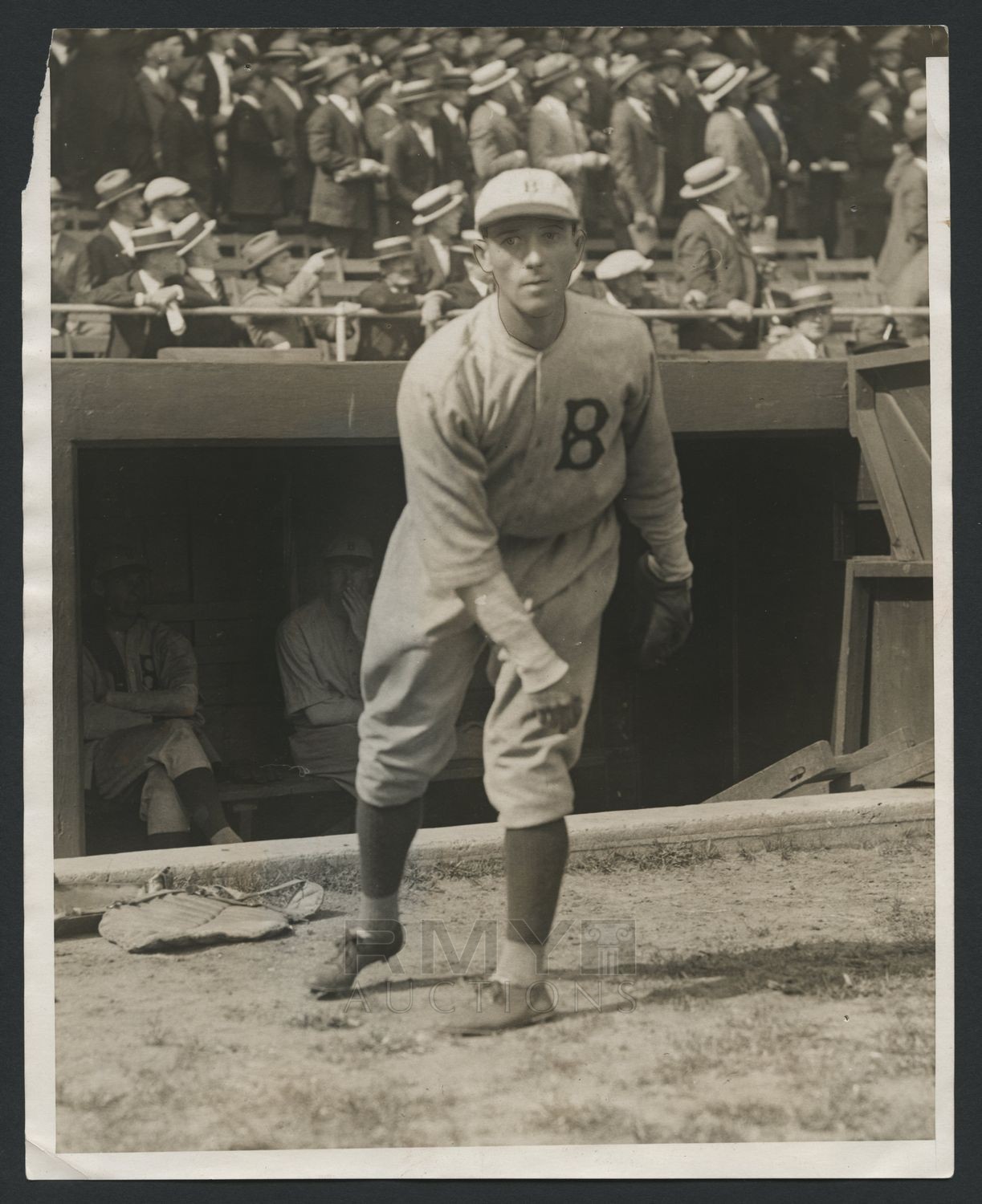 Lot 200 1924 Bonnie Hollingsworth, "Brooklyn Dodgers Incredibly Rare